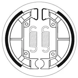 SBS Bremsbacken 2187