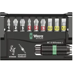 Wera, Bits, Bit-Check 10 BiTorsion 1 (Schraubschlitz)