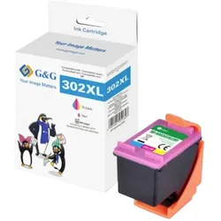 G&G, Druckerpatrone, Druckerpatrone kompatibel HP302XL/F6U67AE, Farbe (Color)