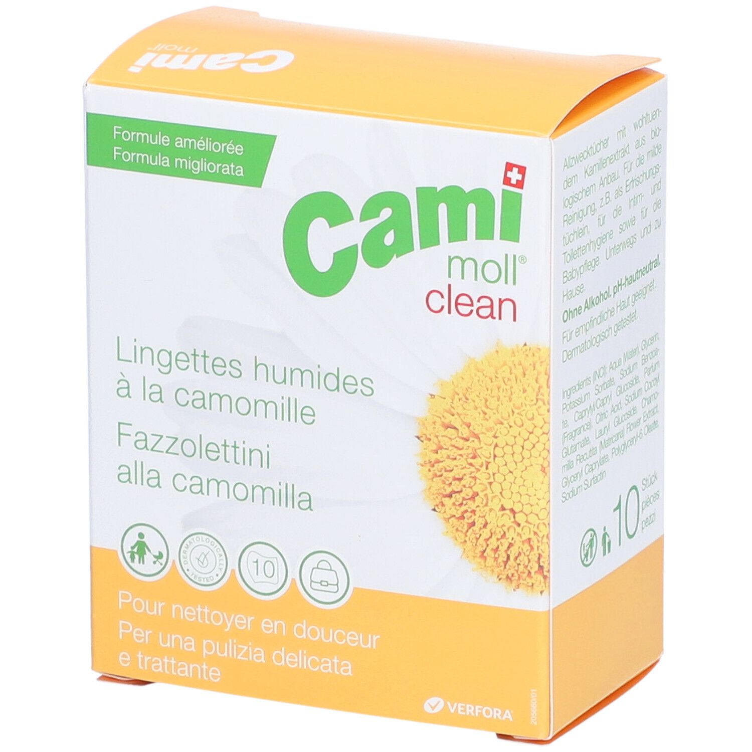 Cami Moll clean Feuchttücher NF Btl 10 Stk St Tücher