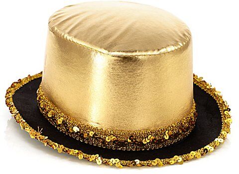 Zylinder "Kabarett", gold