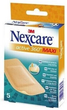 3M Nexcare Apósito Active Flexible Foam Tiras 6 x 10 cm 5 Unidades