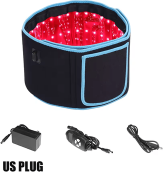 Inspire Essentials Red And Infrared Light Therapy Belt LED Slimming Waist And Body Heat Pad blue