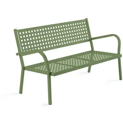 Metall Gartenbank Alice 110 cm ME - mintgrün