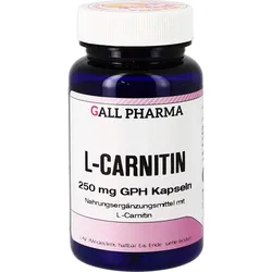 L-Carnitin 250 mg Gph Kapseln 180 ST