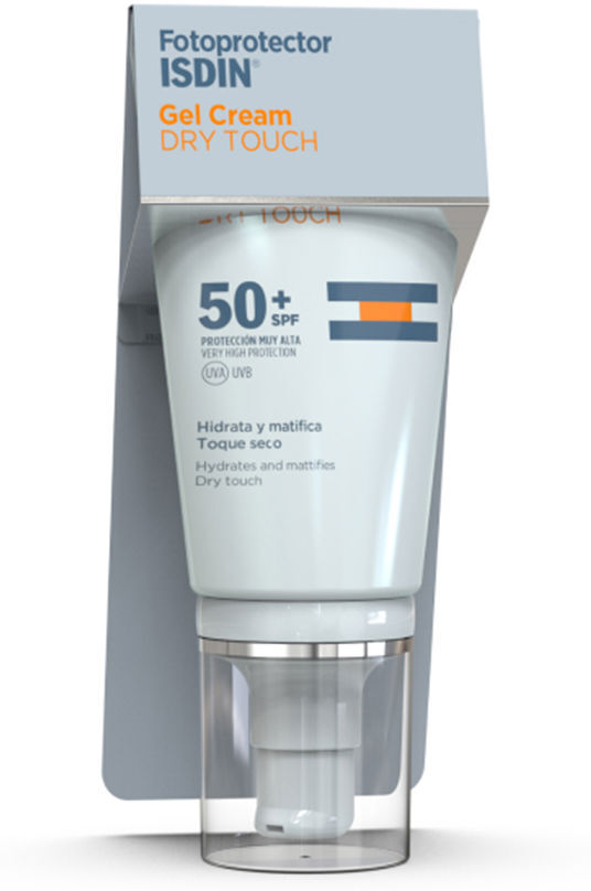 Isdin Photoprotecteur gel crème toucher sec SPF50+ 50 ml