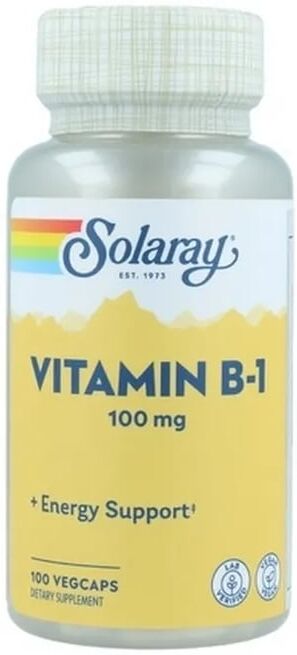 Solaray Vitamina B1 100 mg 100 Caps