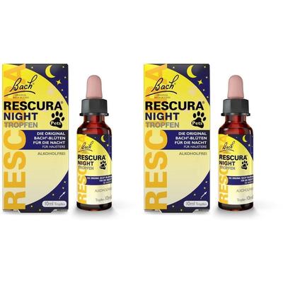 Bach OR Rescura Night Pets x2 2x10 ml Tropfen
