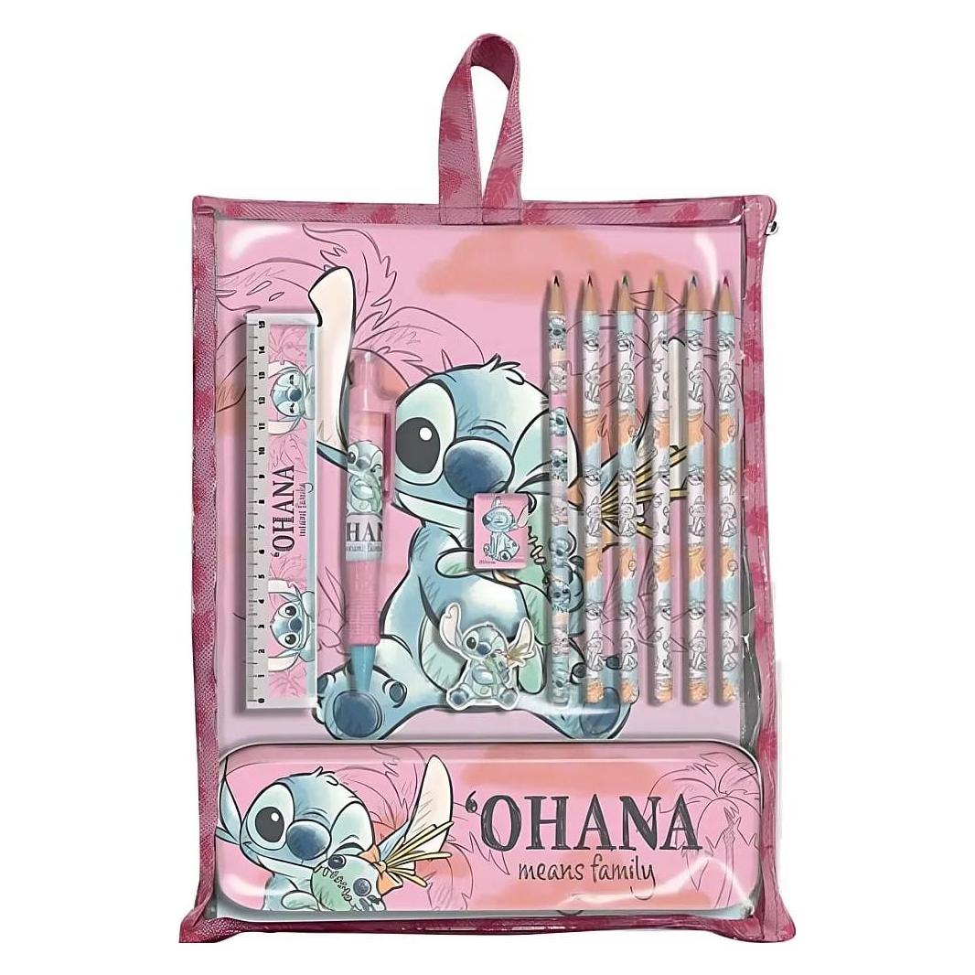 Kids Licensing Stitch Schreibset in Tasche (A4, Liniert) (830.000033)