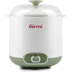 Girmi Joghurtbereiter YG02, Fun Kitchen, Grün, Weiss