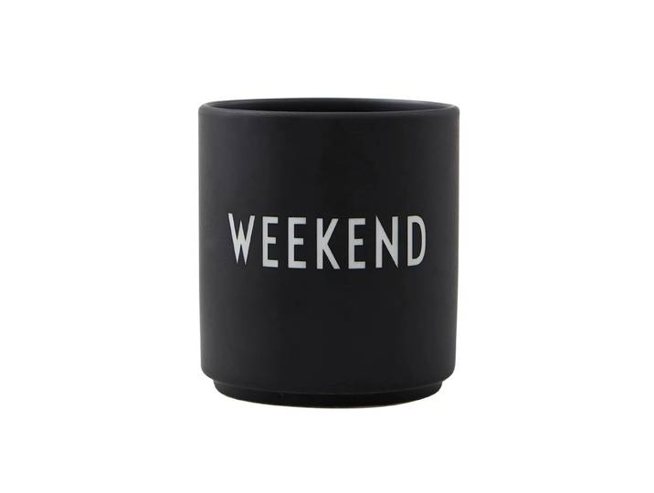Design Letters Tasse favorite Design Letters 25 cl Weekend-black