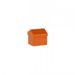 Halmakegel.com Monopoly Haus - 12x13x12mm - orange 255817