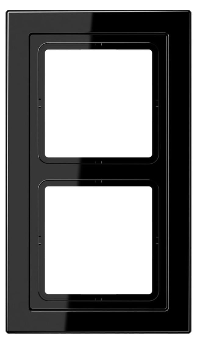 Jung LS-design dubbel frame model LSD 982 zwart
