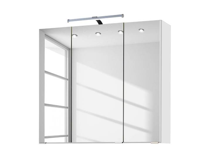 Armoire de toilette I 70cm Blanc/Blanc
