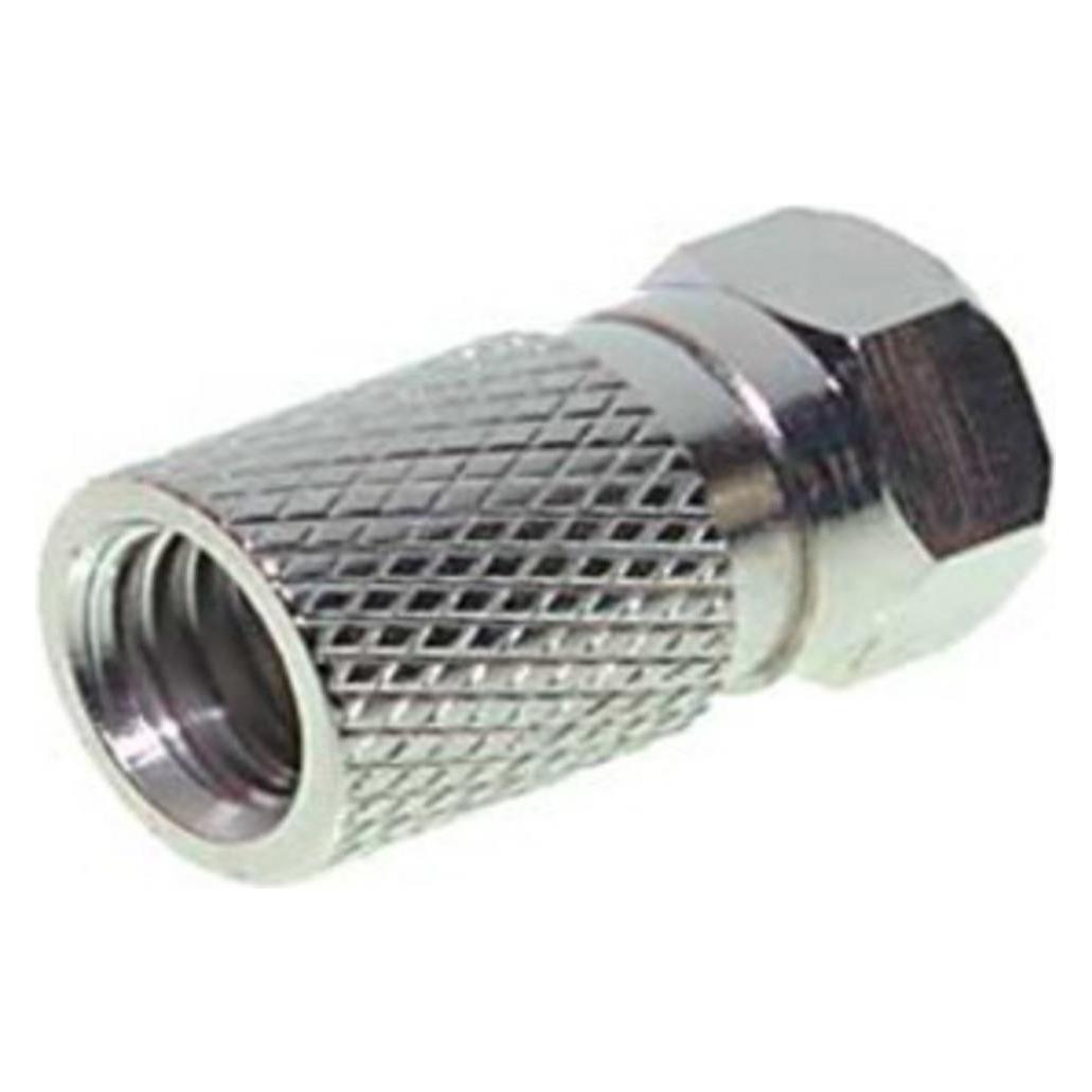Shiverpeaks S/CONN maximum connectivity F-Stecker 7,5 mit Dichtring---mit grosser Mutter (Antennenkabel) (85012-R)