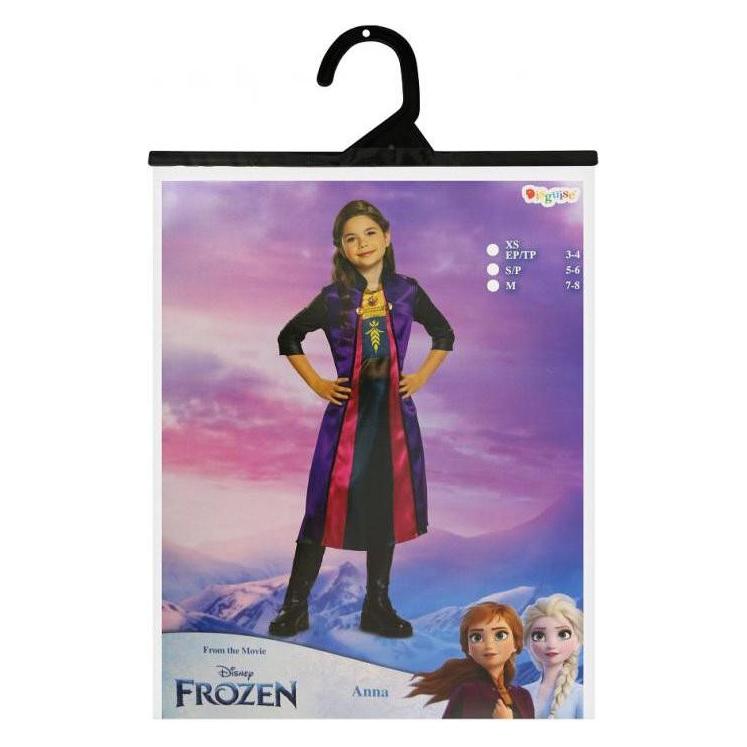 Disney Anna Basic Kostüm für 5-6 Jahre (104, 110, 98) (47351187)