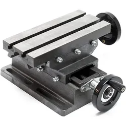 Wiltec, Zubehör Maschine, 2-Achsen Kreuztisch