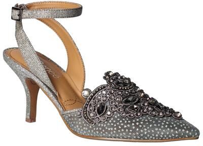 J. Renee Desdemona - Womens 9 Pewter Sandal Medium