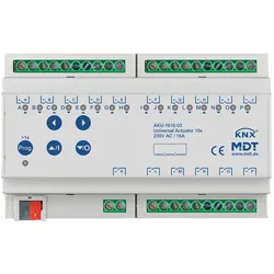MDT technologies Universalaktor 16-fach 8TE REG,16A,230VAC,100μF AKU-1616.03