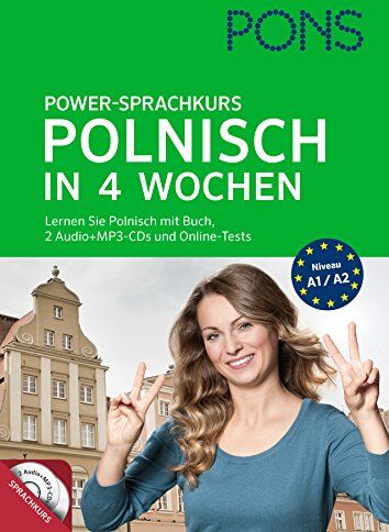 PONS Power-Sprachkurs Polnisch in 4 Wochen: Lernen Sie Polnisch mit Buch, 2 Audio+MP3-CDs und Online-Tests - Preis vom 09.10.2026 07:28:09 h