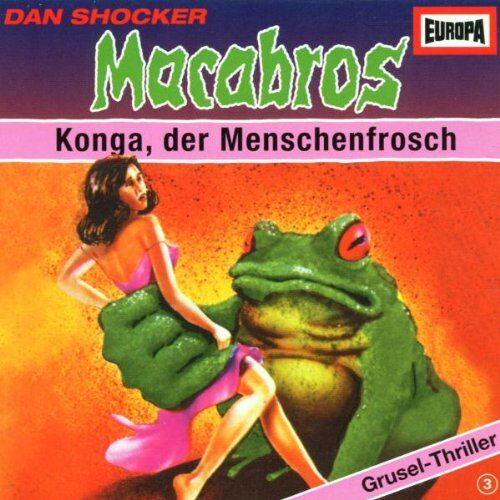 Macabros 3 - Macabros - Folge 3: Konga, der Menschenfrosch - Preis vom 11.10.2026 15:43:13 h