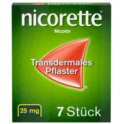 nicorette Nikotinpflaster mit 25 mg Nikotin zur Raucherentwöhnung