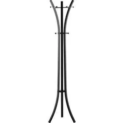 Alco Standgarderobe 2873-11 9 Kleiderhaken Metall matt sw