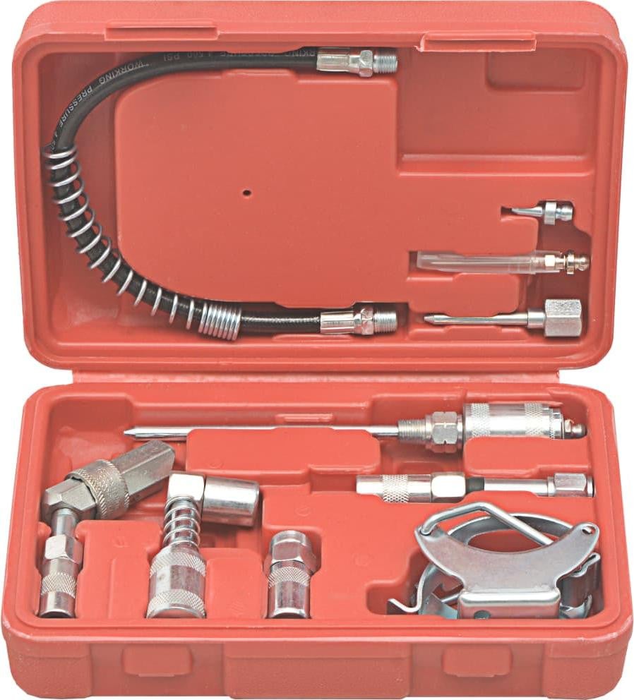 vidaXL 11-delige accessoire set voor vetpers