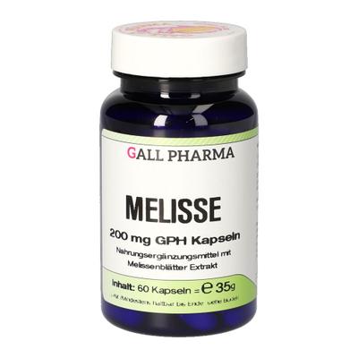 Melisse 200 mg GPH Kapseln 60 St