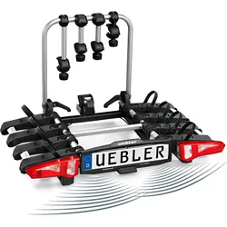 Uebler i41 S-DC Kupplungsträger 4 Fahrräder faltbar 90° abklappbar