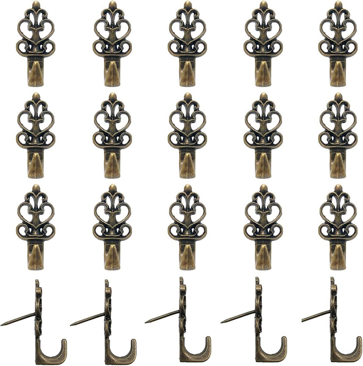 20-pack Push Pin Hangers voor muurdecoratie, foto's en banners