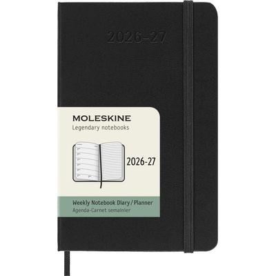 Moleskine 18 Monate Wochen Notizkal 26/27 P/A6, 1W = 1S Geb