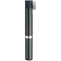 Topeak Minipumpe Micro Rocket Carbon schwarz 11 bar / 160 PSI SB-Verpackung