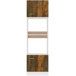 vidaXL, Regal, Nazonor (1x Mikrowellen-Unterschrank 60 cm) (60 x 57 x 207 cm)