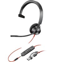 Blackwire 3315, Headset schwarz, Mono, USB-C