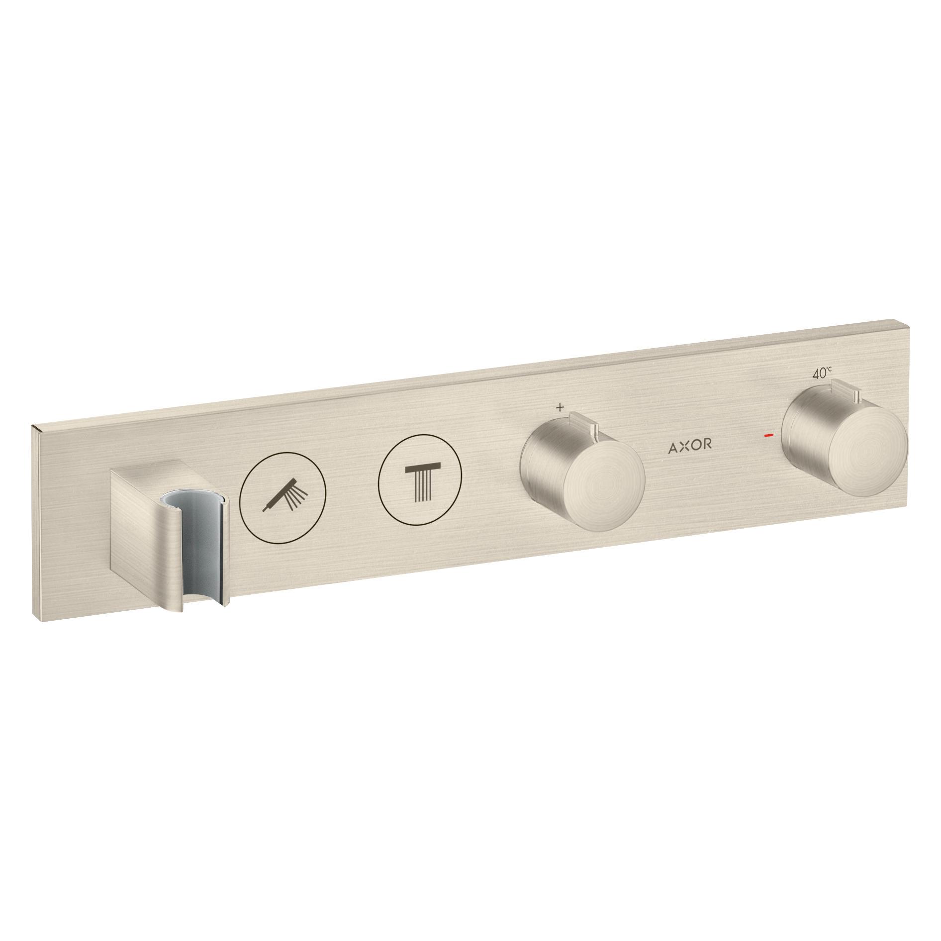 Axor Thermostatmodul SHOWERSOLUTIONS SELECT 460/90 brushed nickel (18355820)