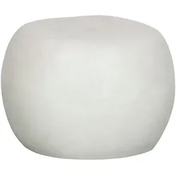 DAHEIM Couchtisch Pebble Naturfaser Weiß