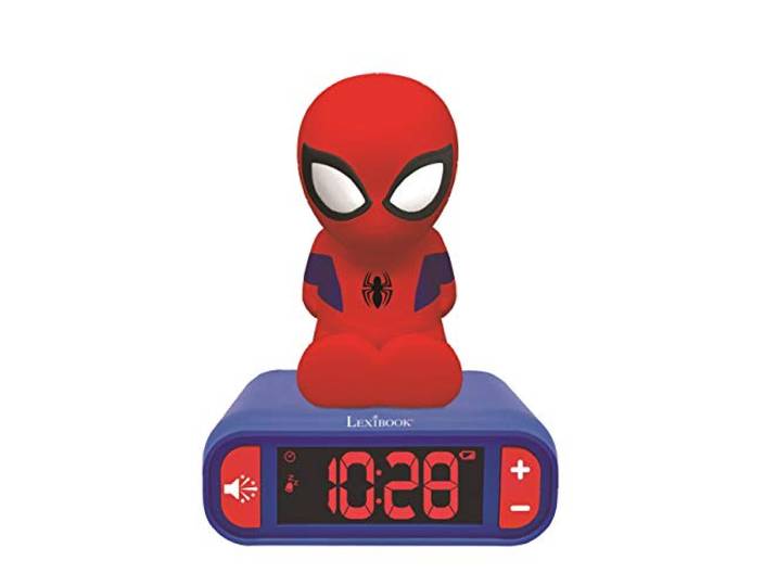 Lexibook, Spider-Man, Nachtlicht-Wecker, RL800SP
