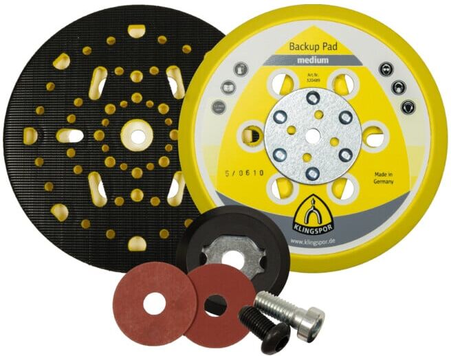 HST 555 plateau support Klingspor 150 mm medium filetage M8/5/16 (320489)