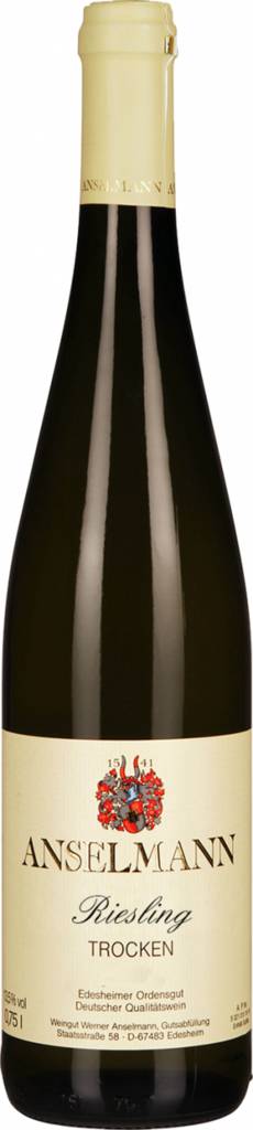 Restposten - Edesheimer Rosengarten Riesling Pfalz QbA trocken 2024 Anselmann