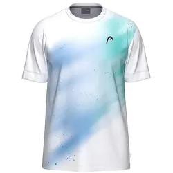 Head, Herren, Sportshirt, TOPSPIN T-Shirt Men (L), Türkis, Mehrfarbig, L