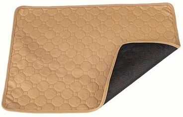Uplifted Finds Washable And Reusable Waterproof Pet Training Pad khaki