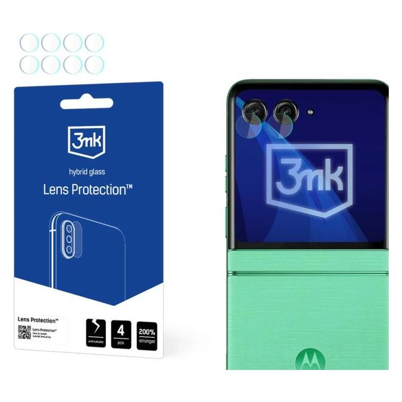 3MK Objektivschutzglas für die Kamera des Motorola Razr 60 (1 Stk., Motorola Razr 60) (5903108662338)