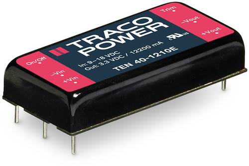 TracoPower TEN 40-2411E DC/DC-Wandler, Print 8A 40W Anzahl Ausgänge: 1 x Inhalt 1St.