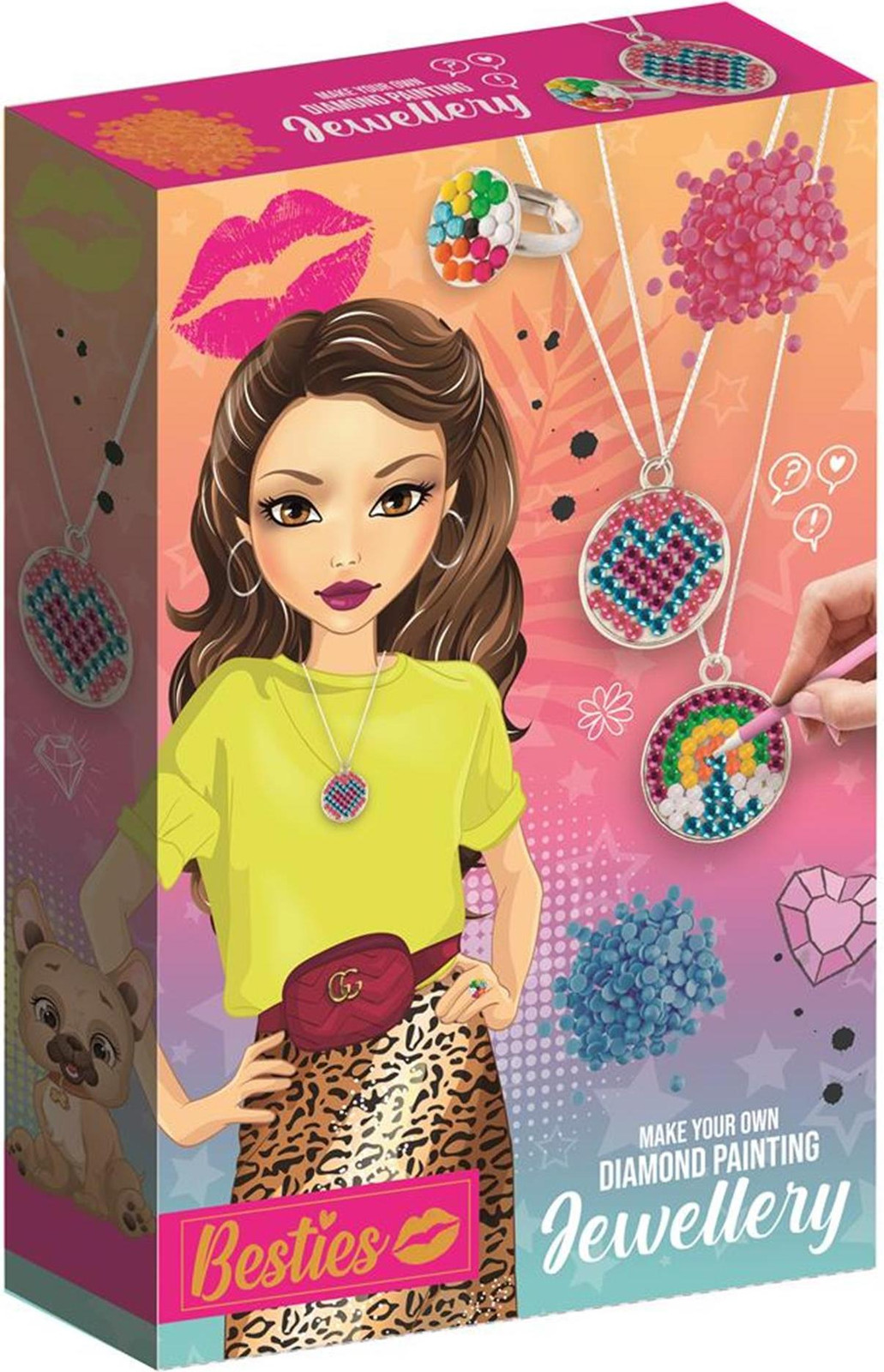 Craft Creative Besties Diamantverfset voor sieraden
