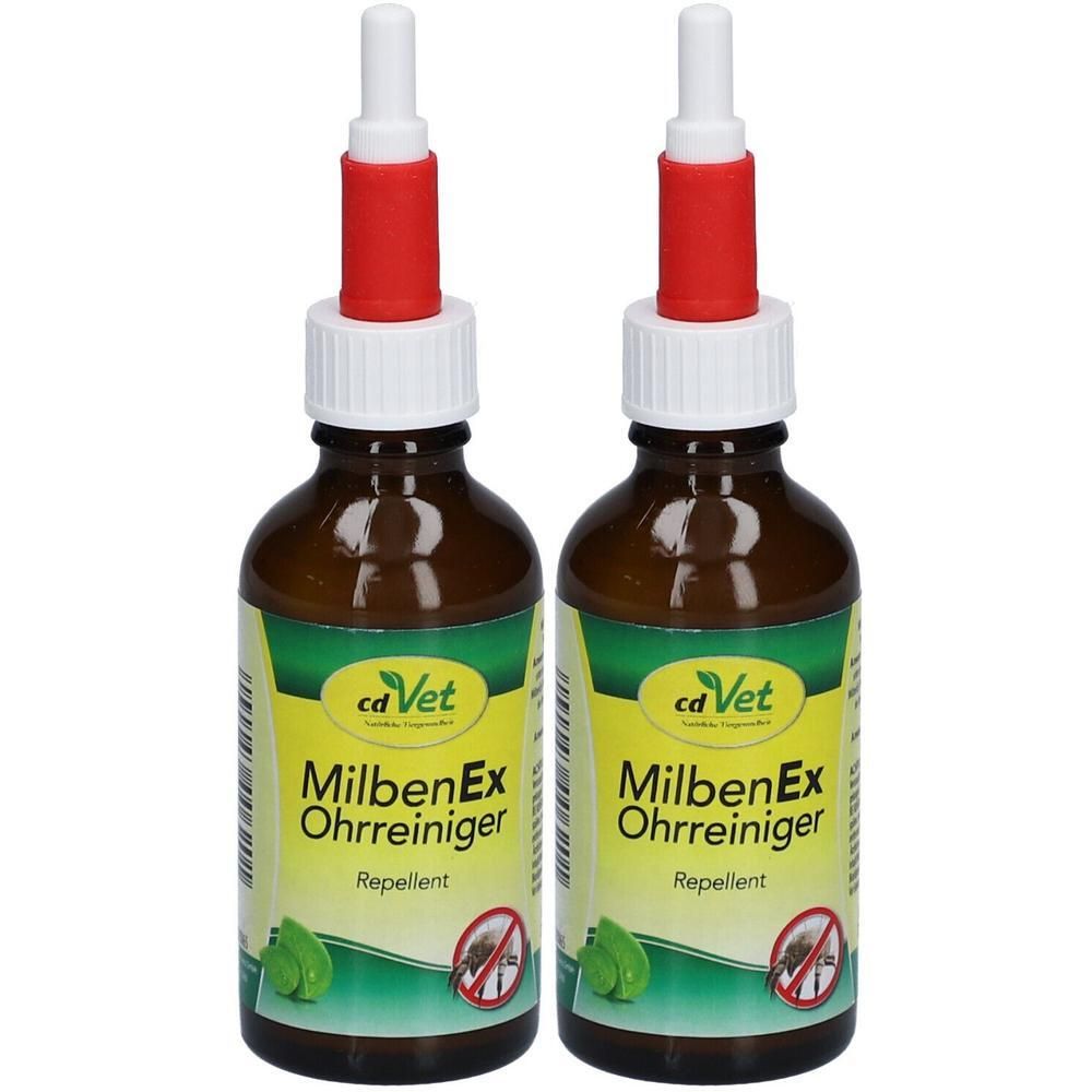 Milbenex Ohrreiniger vet. x2 2x50 ml Flüssigkeit