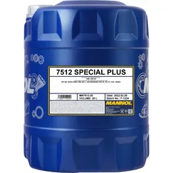 10W-30 Mannol 7512 Special Plus Motoröl 20 Liter