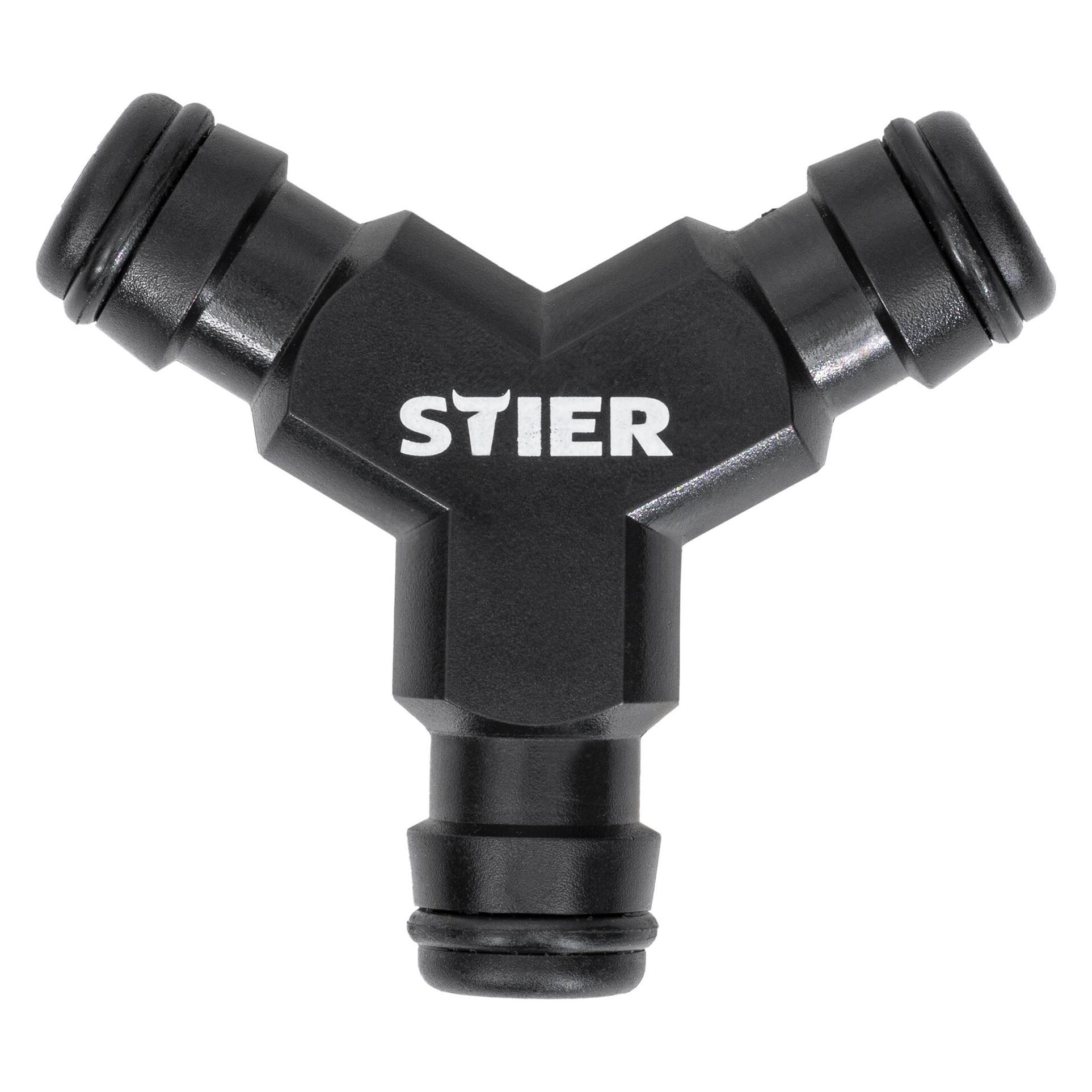 Stier Garden STIER Y-Kupplung Schlauchverbinder Schlauchverlängerung (Kupplung, Schlauchverbinder) (92402821)