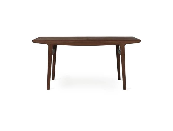 Warm Nordic Evermore Esstisch inkl. 2 Einlegeplatten á 45 cm Walnuss geölt, 160 cm