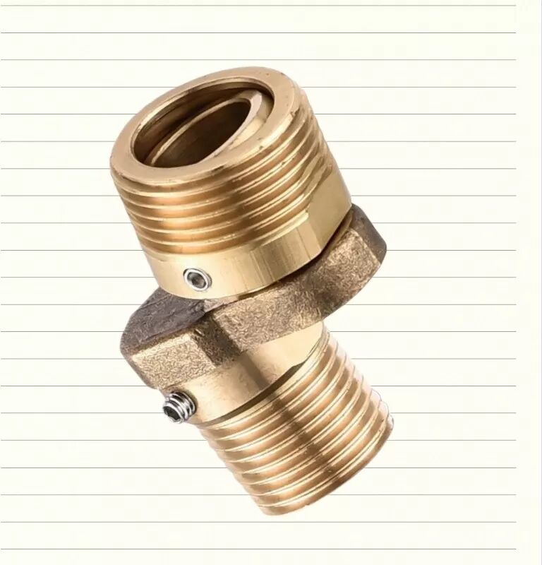 INF Verstellbarer Universal Dreh Messing Wasserhahn Ventilkopf - Kurz, Ausziehbar und Biegbar